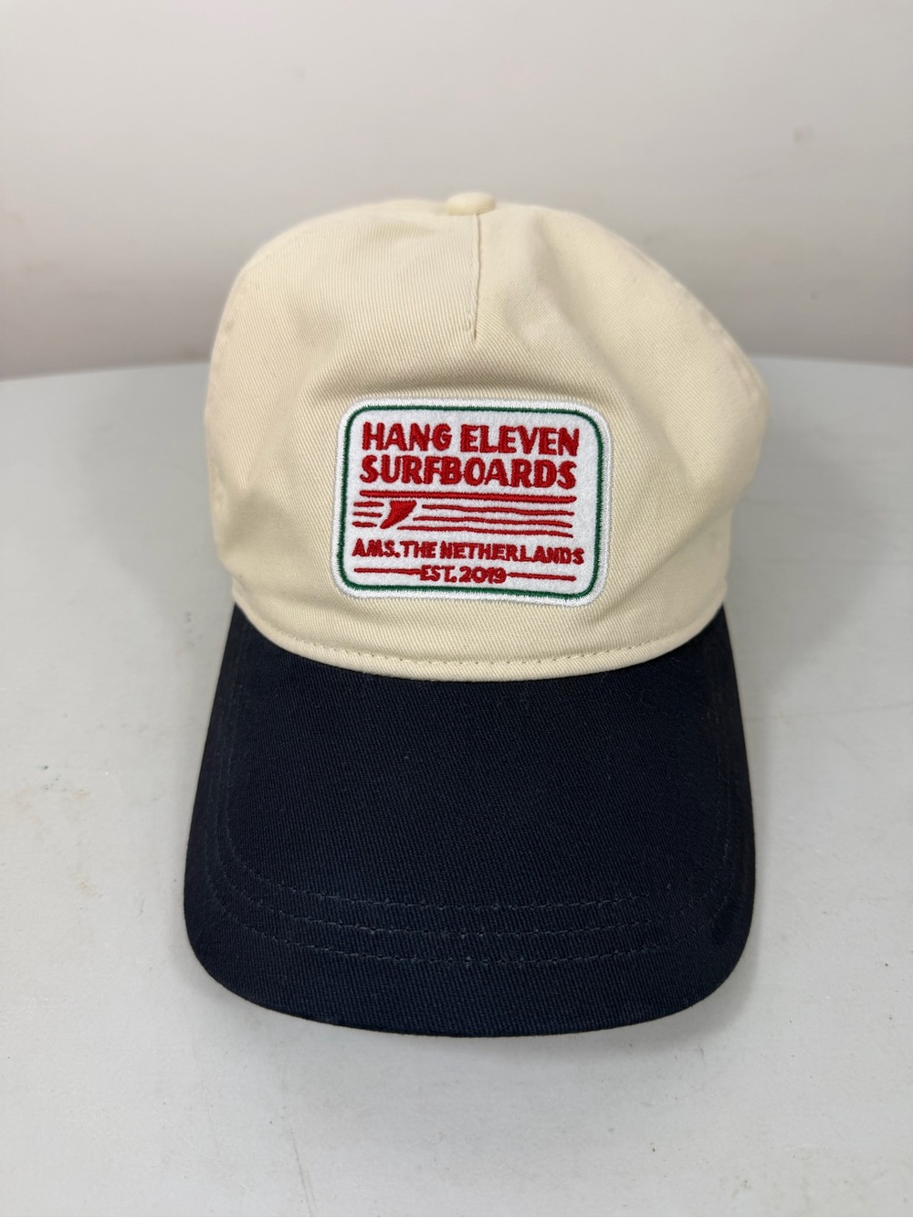 GoodLife Two-Tone Baseball Cap - Cream & Black